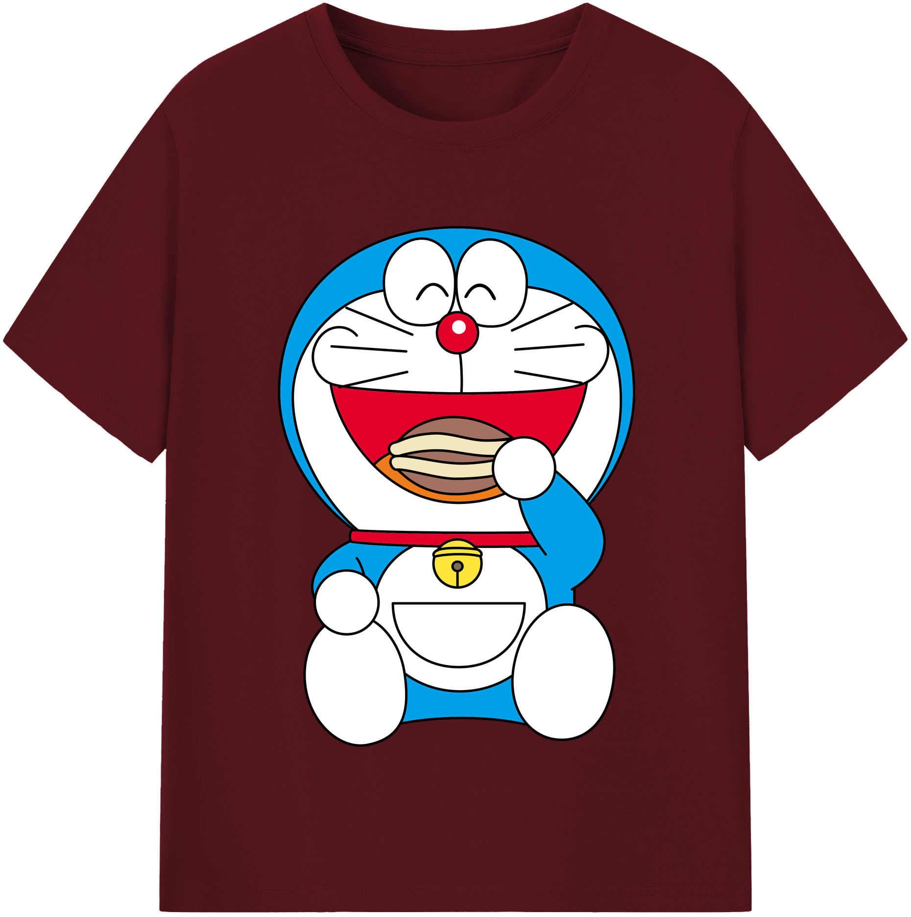 （画像用） ドラえもん Doraemon 綿100％半袖Tシャツ（フロントプリント）